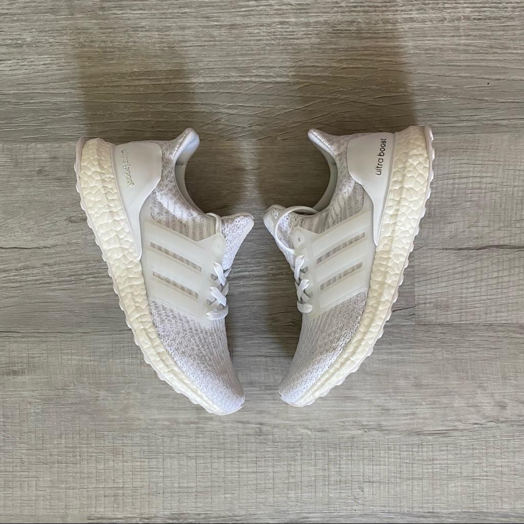 7w / 5.5m Adidas Ultraboost In ‘Triple White’